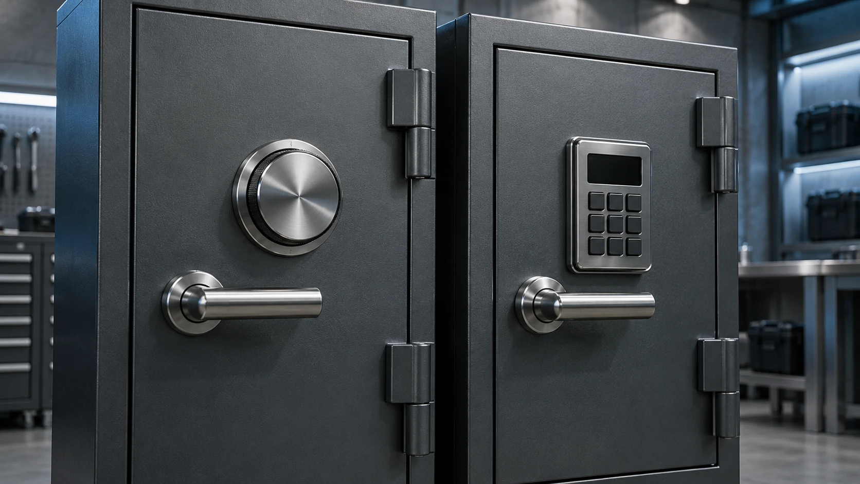 Cerraduras mecánicas versus electrónicas: ¿cuál es el mejor sistema de cierre para cajas fuertes industriales?