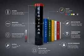 Bolardo personalizado